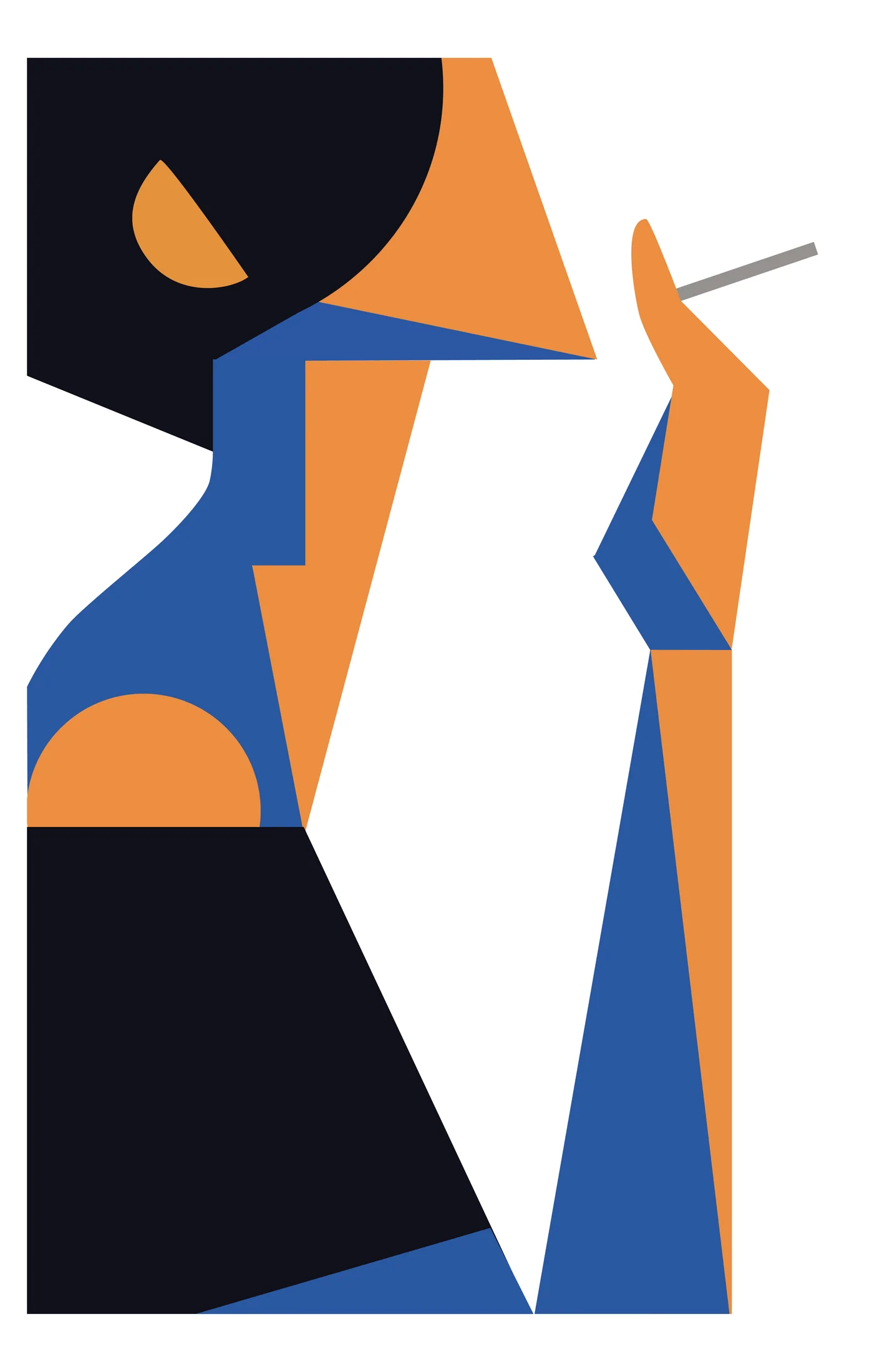 Abstract study, Illustration. Design by Smita.