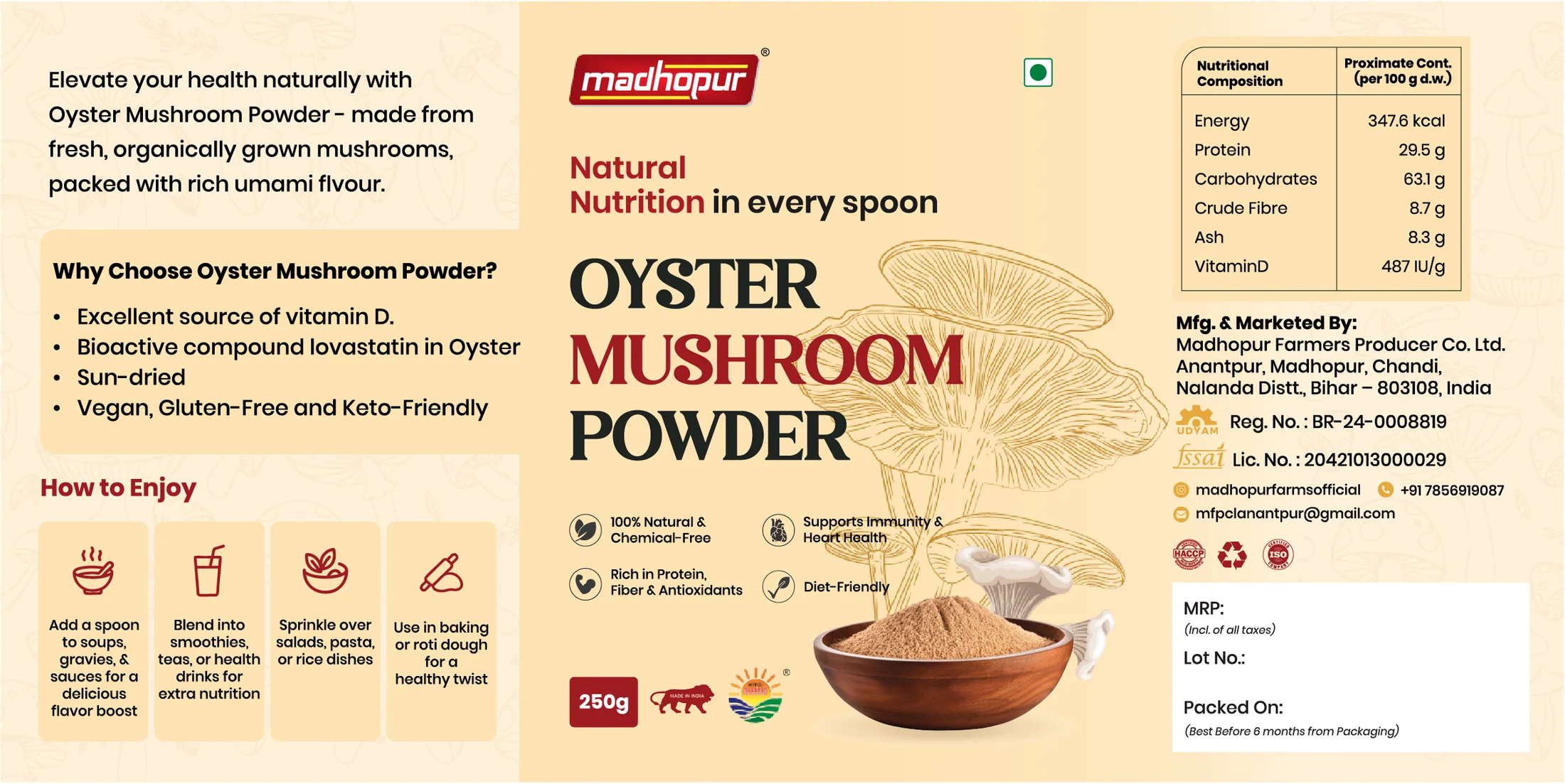 Madhopur, Farmer produce. Design by Smita.